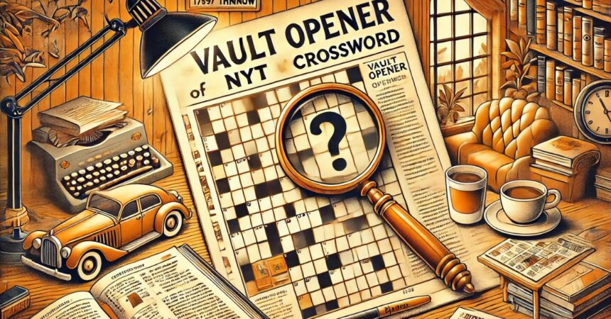 The Vault Opener NYT Crossword Unveiling the Mystery