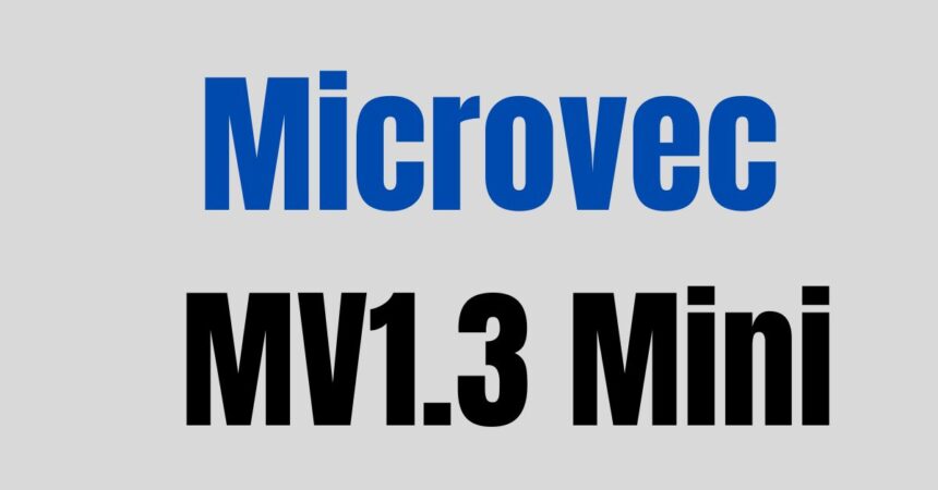 Microvec MV1.3 Mini The Ultimate Flow Visualization Tool for Precision and Innovation